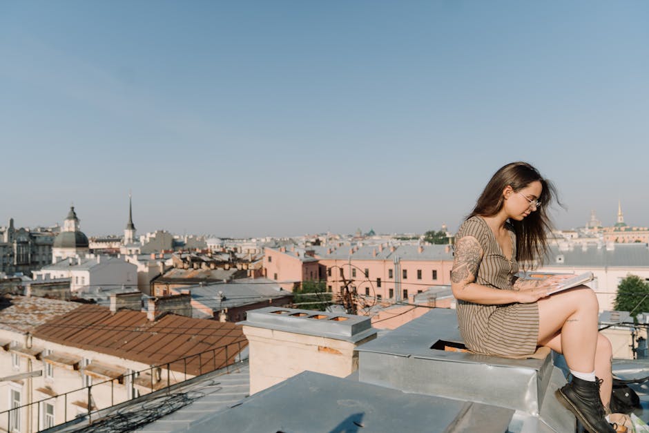 Rooftop gathering